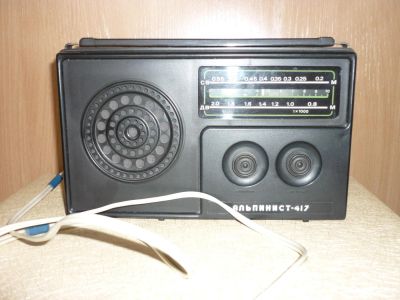 Лот: 3990054. Фото: 1. радиоприемник альпинист-417. Тюнеры, радиоприёмники