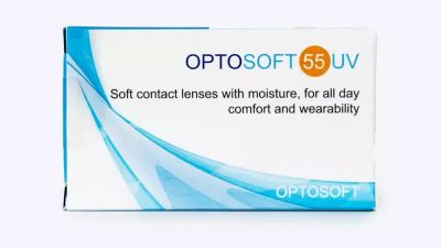 Лот: 24295409. Фото: 1. Контактные линзы Optosoft 55 UV... Контактные линзы