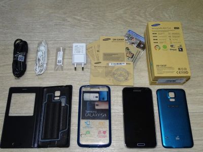 Лот: 6877190. Фото: 1. Samsung Galaxy S5 BLUE полнейший... Смартфоны