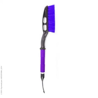 Лот: 5517935. Фото: 1. щетка для снега SB-1454 BK/Violet. Щётки, тряпки, скребки для автомобиля