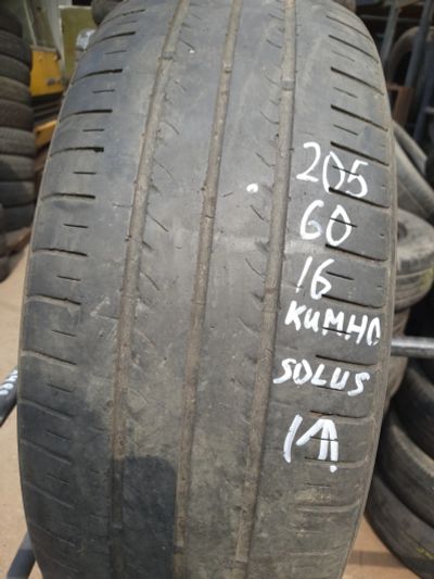Лот: 23348437. Фото: 1. 1шт. 205-60-16 Kumho Solus KH17. Шины