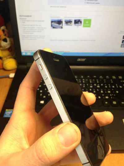 Лот: 7077060. Фото: 1. Apple Iphone 5s 16 gb Space gray. Смартфоны