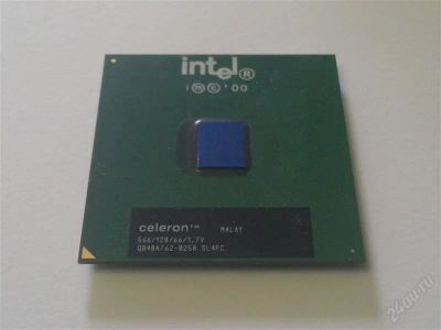 Лот: 2564174. Фото: 1. Процессор Intel Celeron 566 MHz... Процессоры