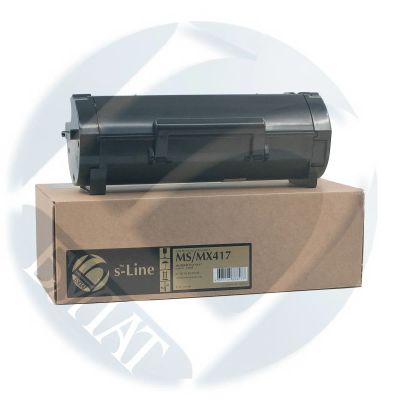 Лот: 15516165. Фото: 1. Тонер-картридж Lexmark MS/MX417... Картриджи, расходные материалы