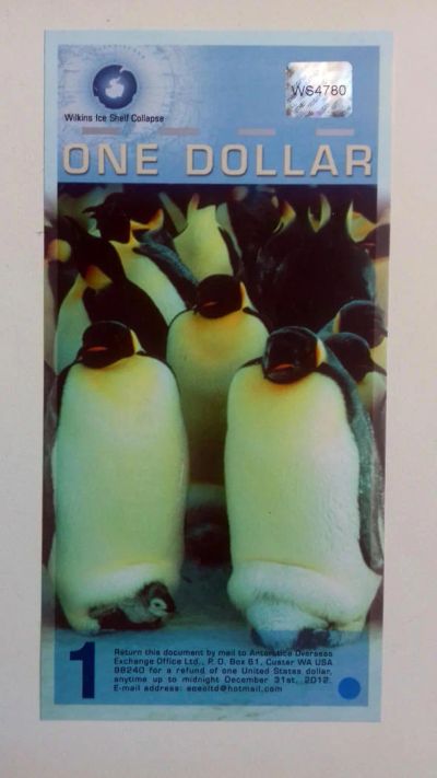Лот: 9145813. Фото: 1. Банкнота Антарктики. Другое (банкноты)
