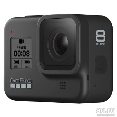 Лот: 15425834. Фото: 1. Видеокамера экшн GoPro HERO8 Black... Экшн камеры