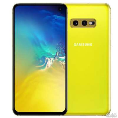 Лот: 13685742. Фото: 1. Samsung Galaxy S10e 6/128gb Цитрус... Смартфоны