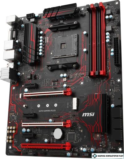 Лот: 16163543. Фото: 1. msi x370 gaming plus. Материнские платы