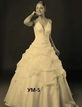 Лот: 6827995. Фото: 1. Свадебное платье новое УМ-5. Свадебные платья