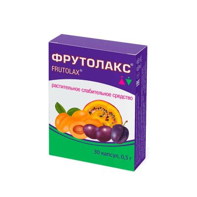 Лот: 23723010. Фото: 1. Фрутолакс капсулы 30 шт. Лекарства