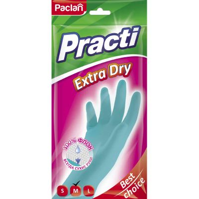 Лот: 22278457. Фото: 1. Перчатки резиновые Paclan Practi... Другое (хозтовары)
