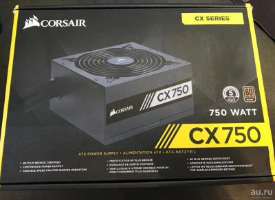 Лот: 14835507. Фото: 1. Блок питания компьютера Corsair... Корпуса, блоки питания