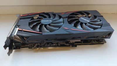 Лот: 25719024. Фото: 1. Видеокарта Radeon RX580 - 4Gb. Видеокарты