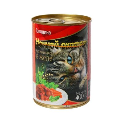 Лот: 10399504. Фото: 1. Корм Ночной Охотник Для Кошек... Корма