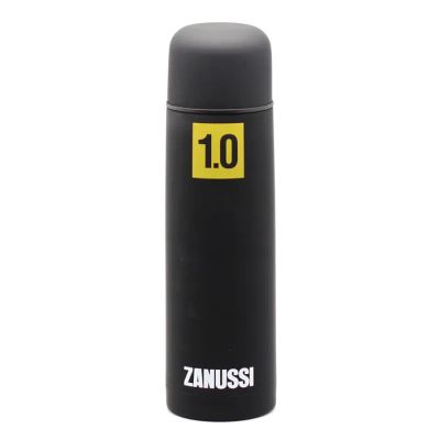 Лот: 24943089. Фото: 1. Термос Zanussi 1л, черный. Термосы, термокружки, фляжки