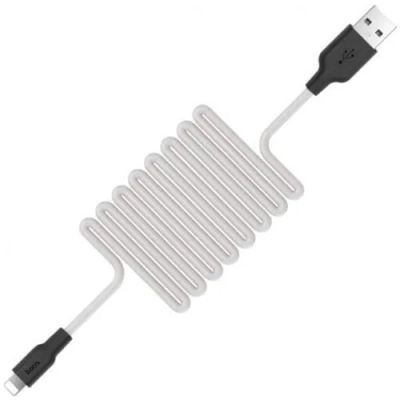 Лот: 15551857. Фото: 1. Кабель USB Hoco X21 Apple силиконовый... Дата-кабели, переходники