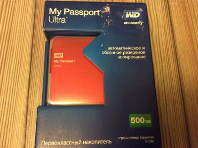 Лот: 6173401. Фото: 1. Внешний жесткий диск WD My Passport... Внешние жесткие диски