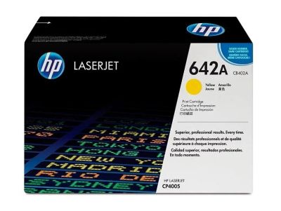 Лот: 13115992. Фото: 1. Тонер-картридж HP CB402A Yellow... Картриджи, расходные материалы
