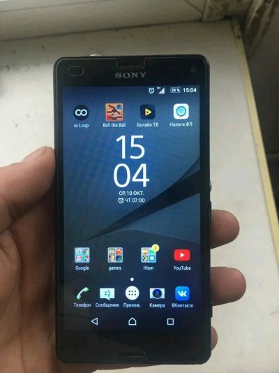 Лот: 12311023. Фото: 1. Sony z3 compact. Смартфоны