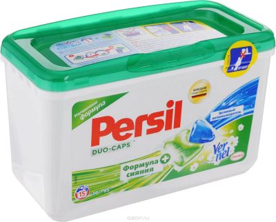 Лот: 10831951. Фото: 1. Капсулы для стирки Persil "Duo-Caps... Бытовая химия