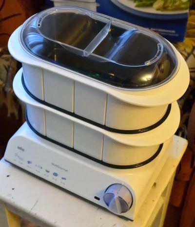 Лот: 6738703. Фото: 1. Легендарная пароварка Braun MultiGourmet... Кухонная