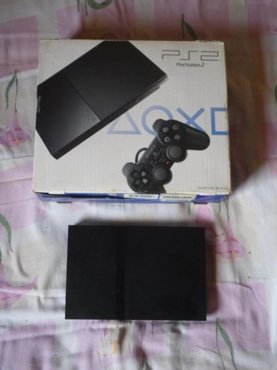 Лот: 11058637. Фото: 1. Play Station 2 Slim (2007 года... Игровые приставки, консоли