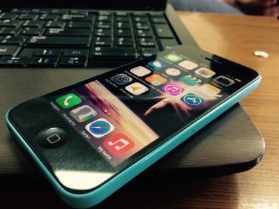 Лот: 4770716. Фото: 1. Apple iPhone 5c 32gb(LTE:Blue). Смартфоны