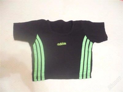 Лот: 1279866. Фото: 1. Футболочка ADIDAS с рубля!. Футболки, поло, топы, лонгсливы