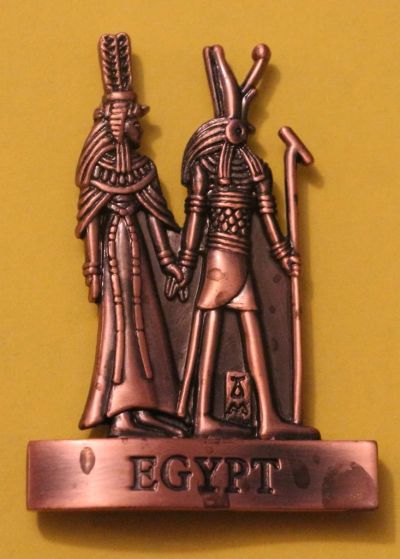 Лот: 6809861. Фото: 1. Магнит из Египта. Металлический... Другое (коллекционирование, моделизм)