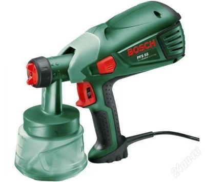Лот: 968132. Фото: 1. Краскопульт BOSCH PFS 55, доставка... Электроинструмент