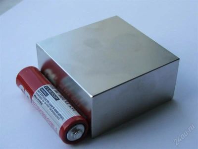 Лот: 2795290. Фото: 1. Неодимовые магниты 40x40x20 очень... Магниты