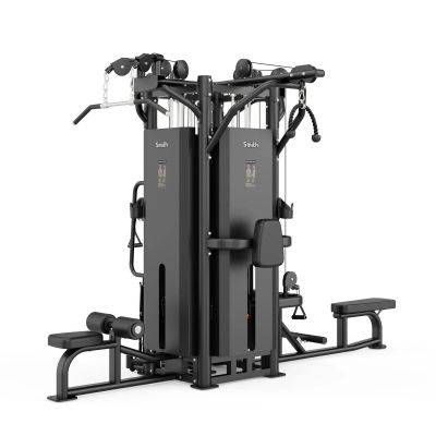 Лот: 22392550. Фото: 1. Мультистанция, 4 блока Smith Fitness... Силовые, скамьи, стойки