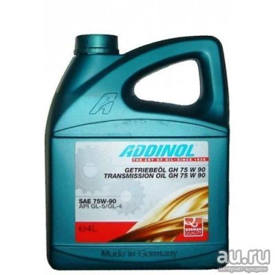 Лот: 13643245. Фото: 1. Addinol Getriebeol GH 75W-90 4L. Масла, жидкости