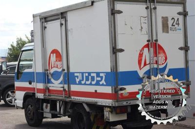 Лот: 1146005. Фото: 1. Isuzu Elf Рефрижератор. Грузовики, автобусы, спецтехника