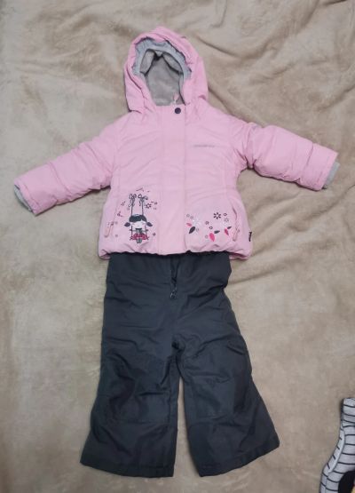 Лот: 20724894. Фото: 1. Детская зимняя куртка со штонами... Комплекты, комбинезоны, костюмы