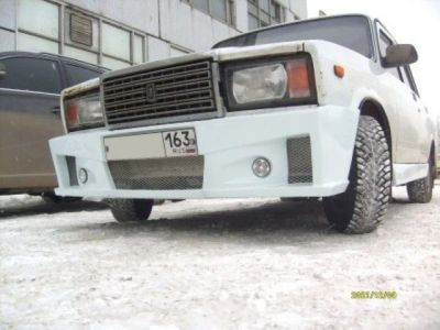 Лот: 9600908. Фото: 1. Передний бампер "LSD" ВАЗ 2105... Детали тюнинга