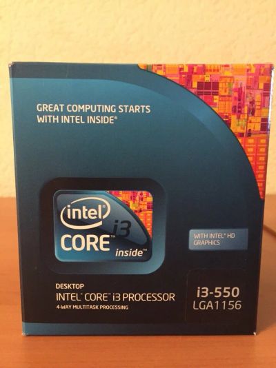 Лот: 6830258. Фото: 1. процессор intel core i3-550 1156... Процессоры