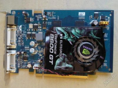 Лот: 2254542. Фото: 1. Видеокарта ESC GeForce 8600GT... Видеокарты