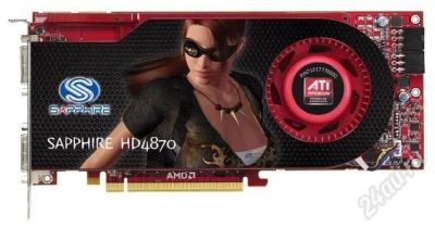 Лот: 1993059. Фото: 1. sapphire radeon hd 4870 (осталось... Видеокарты