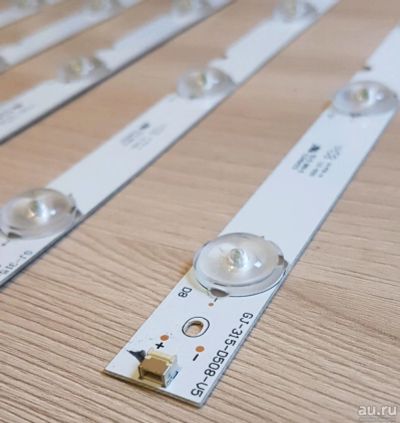 Лот: 13385339. Фото: 1. Led string, GJ-315-D508-U5 , GJ-315-D508-V5... Запчасти для телевизоров, видеотехники, аудиотехники
