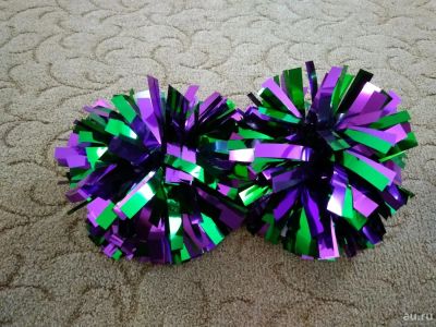 Лот: 13471553. Фото: 1. Помпоны для чирлидинга (премиум... Другое (творчество)