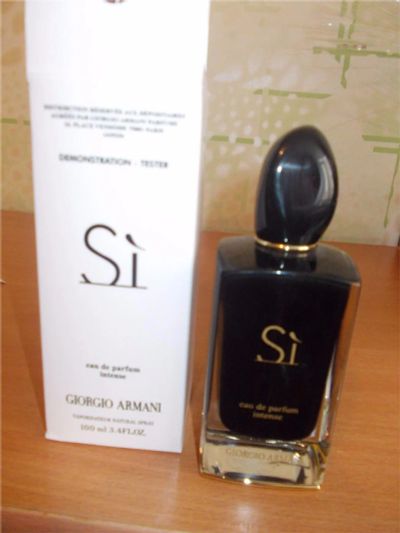 Лот: 10719859. Фото: 1. Si Intense от Armani 100мл тестер... Женская парфюмерия