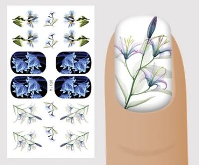 Лот: 11482396. Фото: 1. Слайдер-дизайн Malgrat Nails -... Украшения, дизайн ногтей