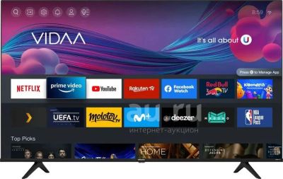 Лот: 21172347. Фото: 1. Телевизор Hisense 65a6bg(3212Б... Телевизоры