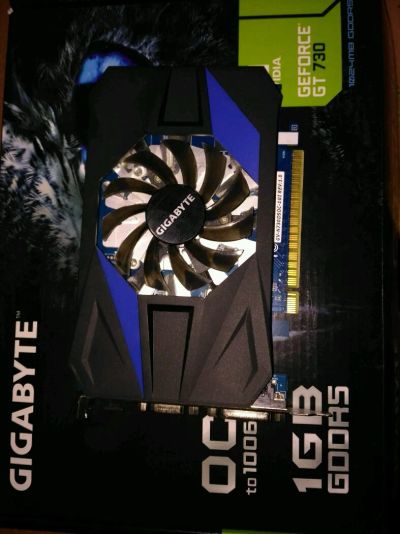 Лот: 11433458. Фото: 1. Видеокарта Gigabyte GT730. Видеокарты