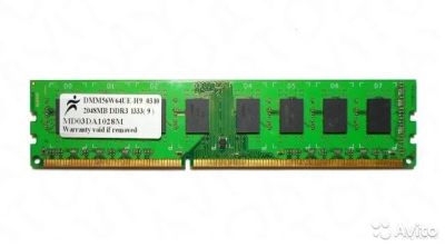 Лот: 10468745. Фото: 1. Digma 2GB DDR3 133Mhz (Подойдет... Оперативная память