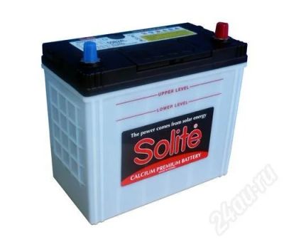 Лот: 242887. Фото: 1. Аккумулятор SOLITE 55B24R. Электрооборудование