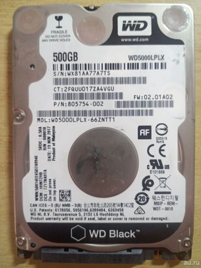 Лот: 18242555. Фото: 1. Жёсткий диск в ноутбук HDD hdd... Жёсткие диски (HDD)