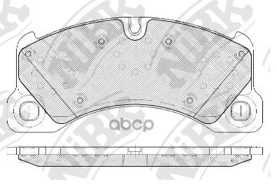 Лот: 24858030. Фото: 1. Тормозные Колодки Porsche Cayenne... Тормозная система