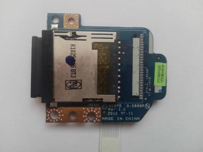 Лот: 11131130. Фото: 1. Плата картридера cardreader ноутбука... Платы расширения, контроллеры, доп. порты
